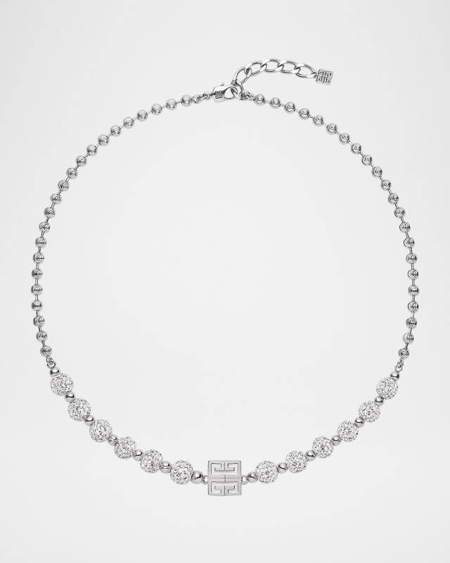 4G Necklace with Crystals